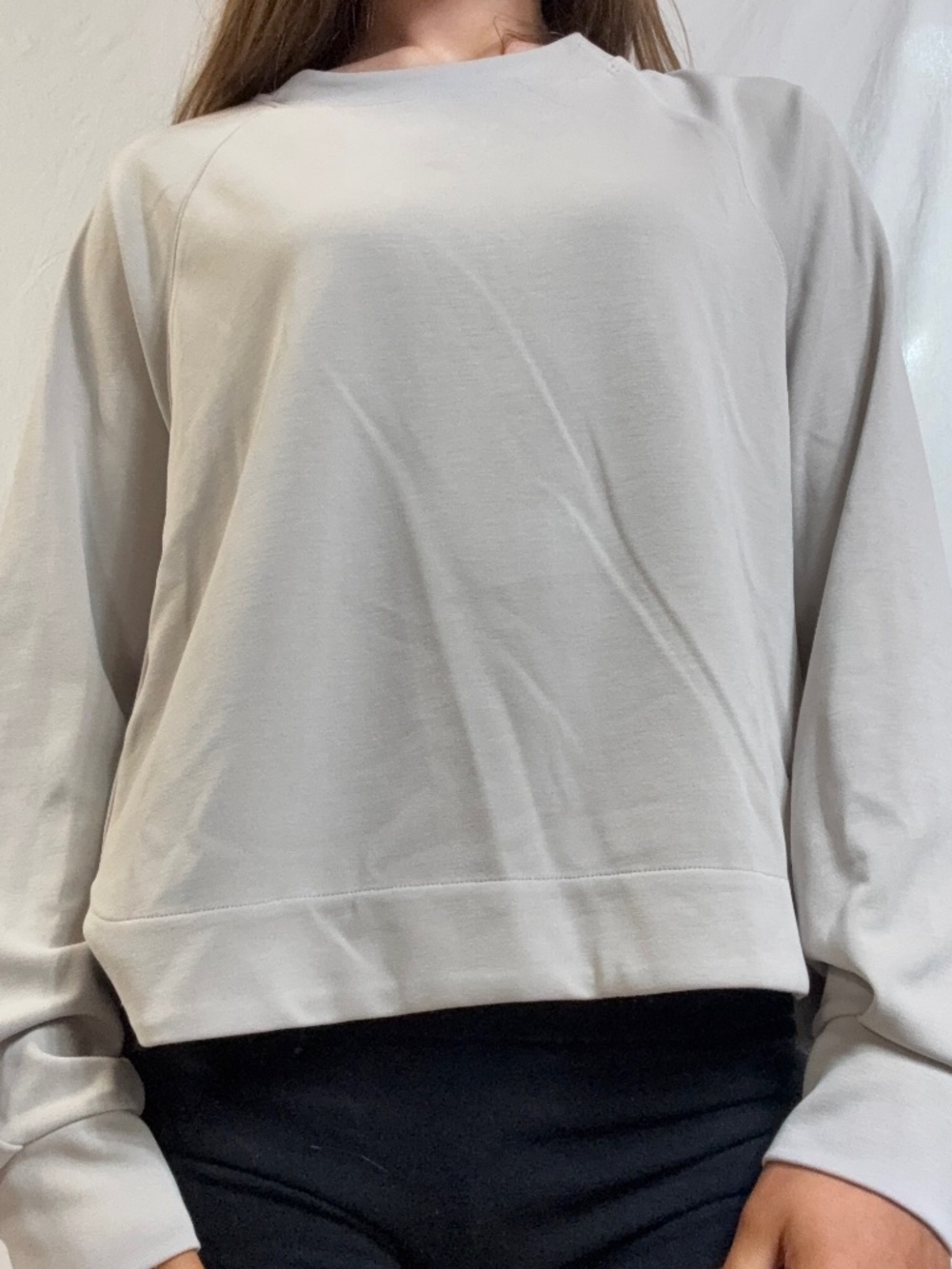 Athleta  Creme Crew Neck